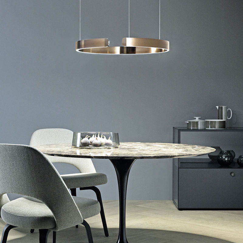Modern Edge Circle LED Pendant Light