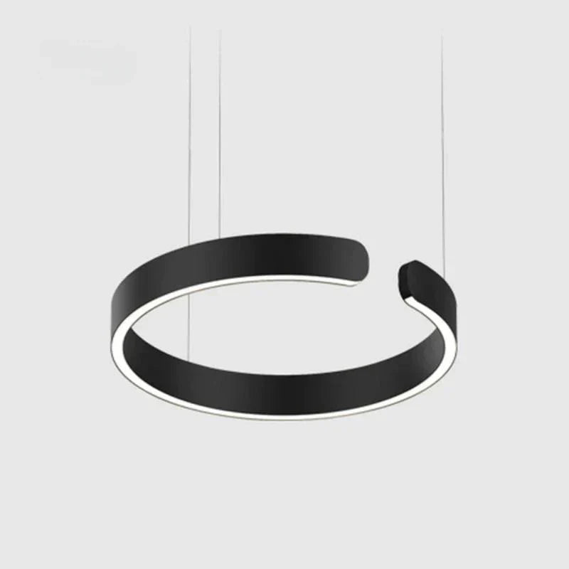 Modern Edge Circle LED Pendant Light