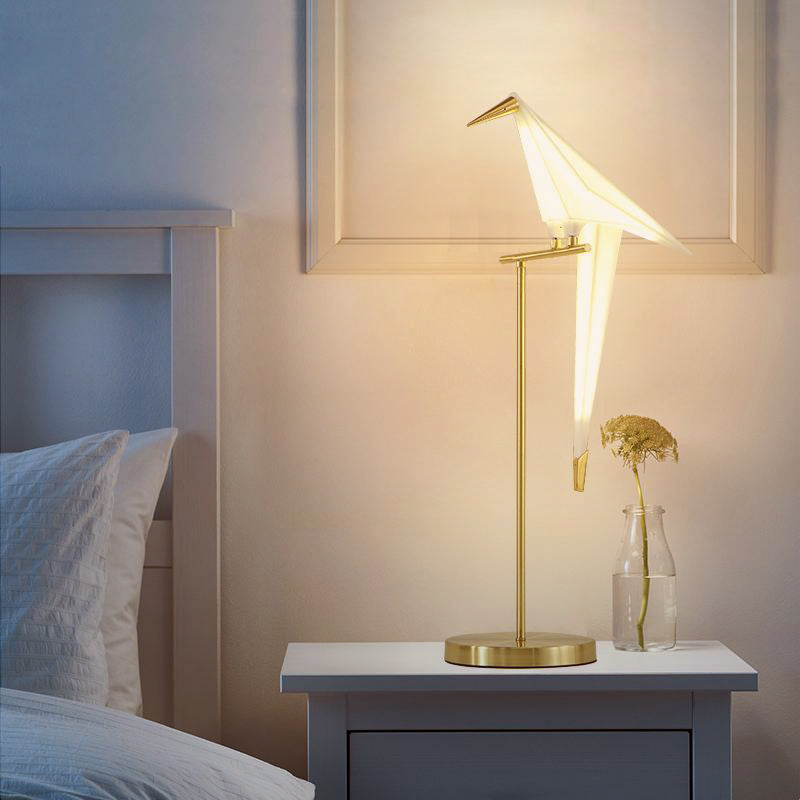 Bird Lamp Origami Design