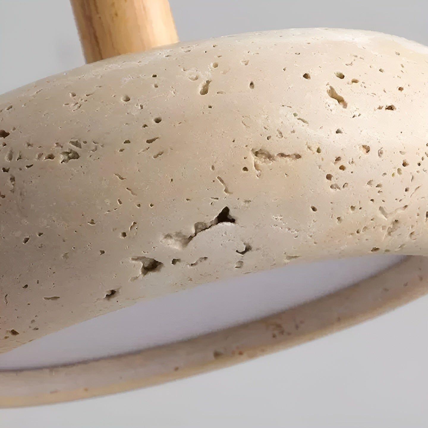 Stone Wabi Sabi Ceiling Light