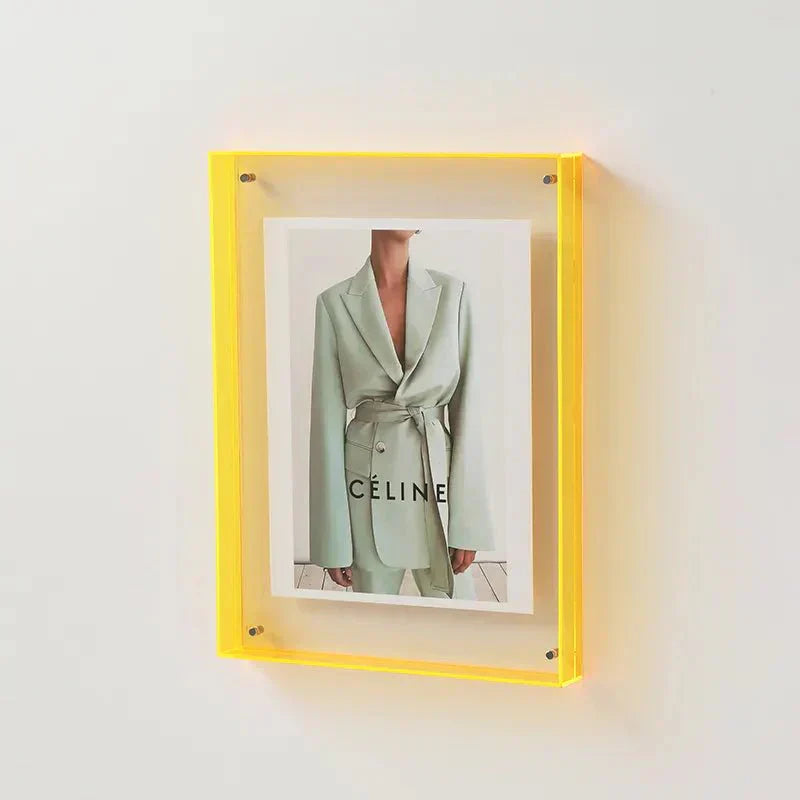 FRAMED Colourful Picture Frame